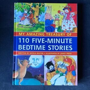 My Amazing Treasury of 110-minute Bedtime Stories by Nicola Baxter